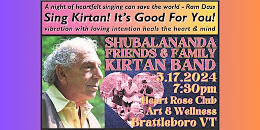 Imagem principal do evento Kirtan @ the Heart Rose Club!