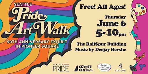 Hauptbild für Seattle Pride @ Pioneer Square Art Walk