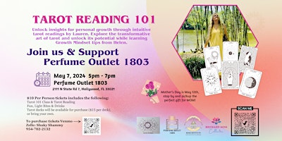 Tarot Reading 101 at Perfume Outlet 1803 primary image