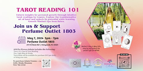 Tarot Reading 101 at Perfume Outlet 1803