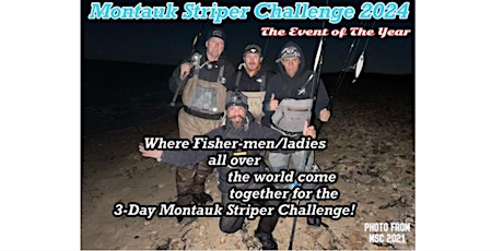 Mr Poseidon's 4th Annual Montauk 3-Day Striper Challenge OCT 17, 18 & 19