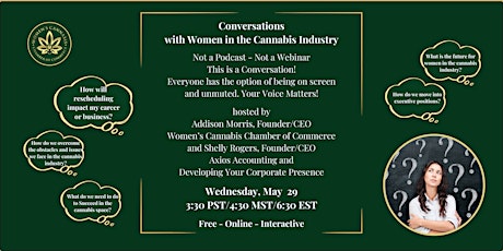 Conversations with Women in the Cannabis Industry