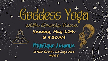 Primaire afbeelding van Goddess Yoga at Mystique Lingerie