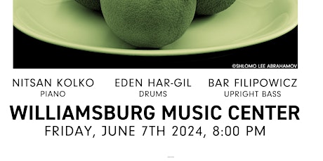 WMC presents Eden Har- Gil Trio  primärbild