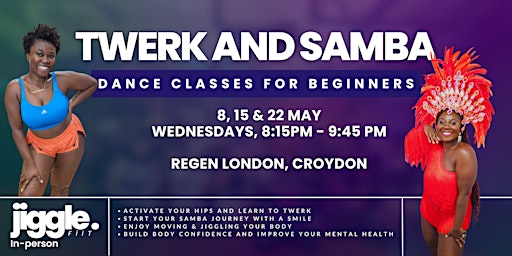 Twerk & Samba classes in Croydon for Beginners primary image