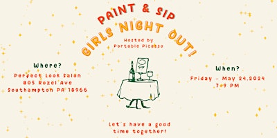 Imagen principal de Paint and Sip - Girl's Night Out