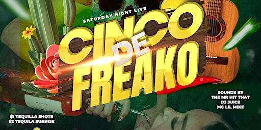 Imagen principal de Cinco De Mayo $1 Tequila Shot  Party  @ Head Quarters