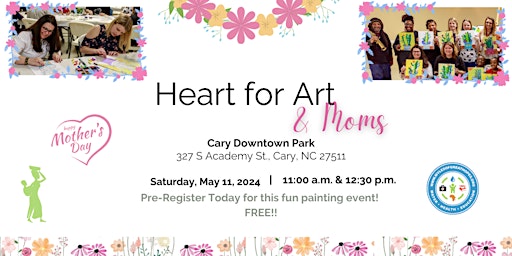 Imagem principal do evento Heart for Art & Moms: A Mother's Day Event