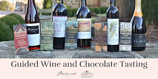 Guided Wine and Chocolate Tasting