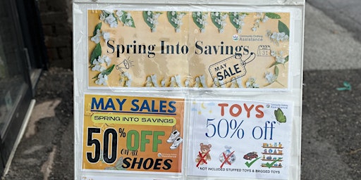 "Save big this May at CCA with our incredible sales!" primary image