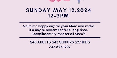 Mothers Day Brunch at the Newly Renovated Crowne Plaza Edison primary image