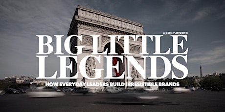 'BIG LITTLE LEGENDS' with International Speaker & Author Gair Maxwell primary image
