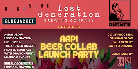 AAPI BEER COLLAB RELEASE PARTY
