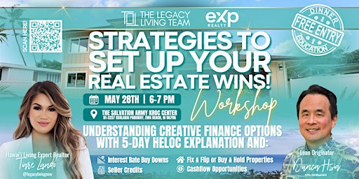 Primaire afbeelding van Strategies to Set Up Your Real Estate Wins Workshop