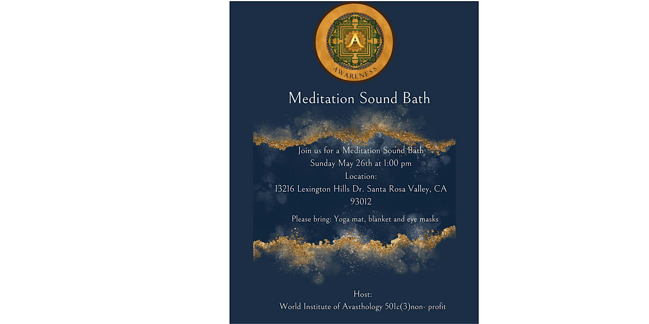 Meditation Sound Bath