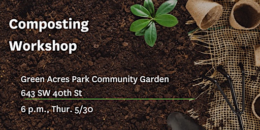 Image principale de Composting Workshop, Green Acres Park Community Garden