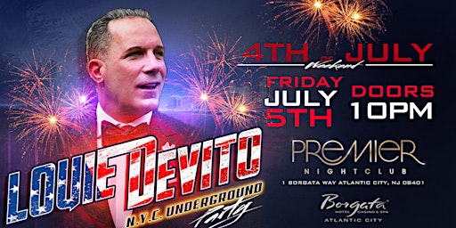 Louie DeVito @ Premier Nightclub! primary image