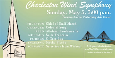 Imagem principal do evento Charleston Wind Symphony May 5