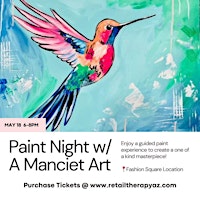 Primaire afbeelding van Paint Nights at Retail Therapy AZ