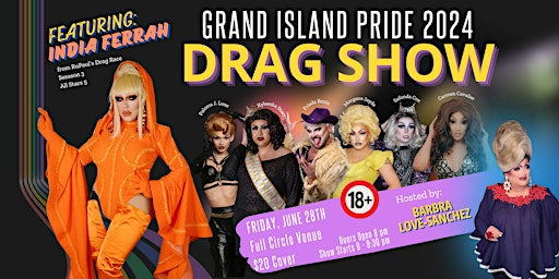 Primaire afbeelding van Grand Island Pride 2024 Drag Show