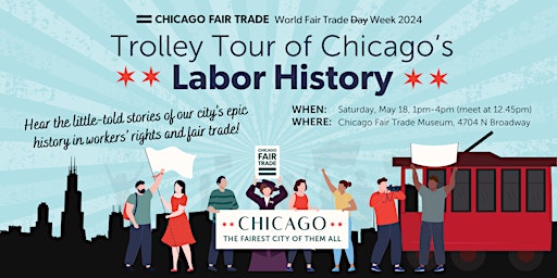 Imagem principal do evento Trolley Tour of Chicago's Labor History