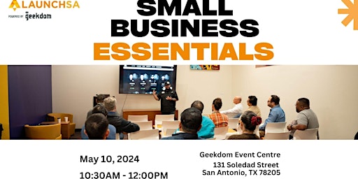 Primaire afbeelding van Small Business Essentials: Your Roadmap to Entrepreneurship