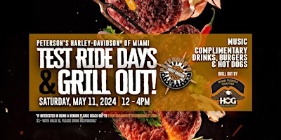 Image principale de Test Ride Days & Grill Out @ Miami Store!