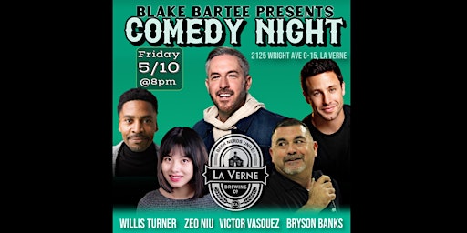 Comedy Night at La Verne Brewing primary image