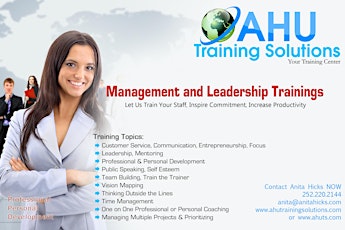 Management and Leadership Training primary image