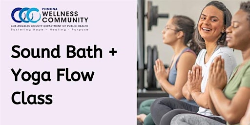 Image principale de Sound Bath + Yoga Flow Class