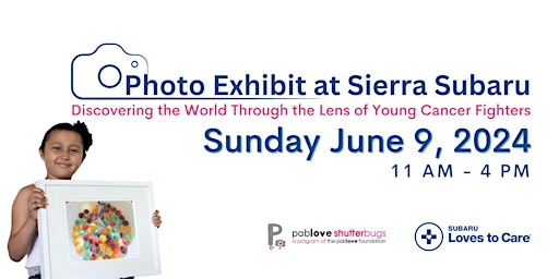 Image principale de Photo Exhibit at Sierra Subaru: Discovering the World Through the Lens of Young Cancer Fighters