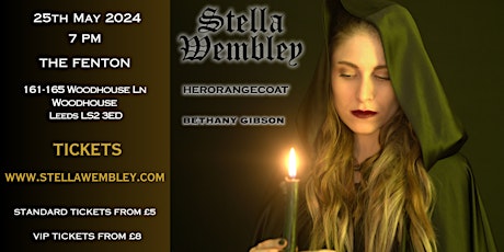 Stella Wembley +HerOrangeCoat+ Bethany Gibson + DJ Evenstar Live in Leeds
