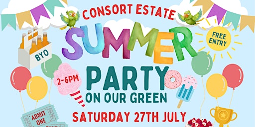 Hauptbild für Consort Estate Summer Party On Our Green