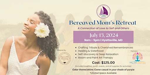 Imagem principal de Bereaved Mom's Retreat: A Connection of Love to Self and Others