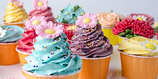 Imagen principal de Flower Power Cupcake Decorating - Cooking Class by Classpop!™