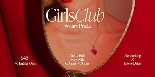 Imagem principal do evento Girls Club Wears Prada