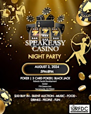 RFDC Speakeasy Casino night