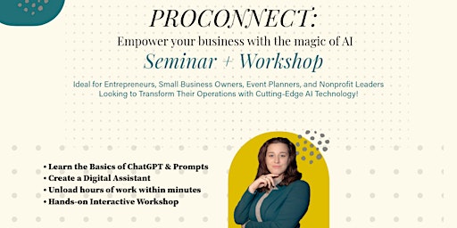 Immagine principale di ProConnect: Empower your business with the magic of AI 