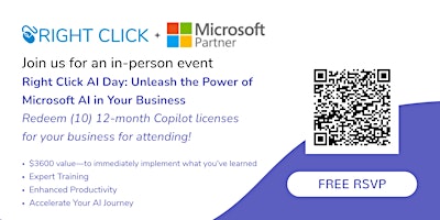 Imagem principal do evento Unleash the Power of Microsoft AI in Your Business