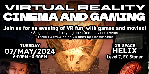 VR Cinema and Gaming  primärbild