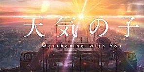 Primaire afbeelding van Makoto Shinkai's "Weathering with You" at the NVMC