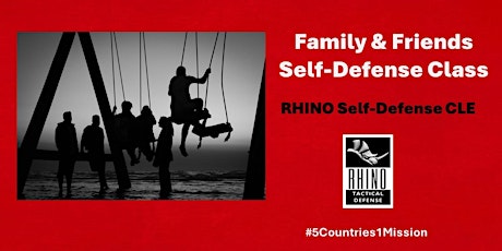 Family & Friends Self-Defense Class  - Sunday, June 2, 2024