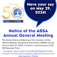 ADSA Annual General Meeting
