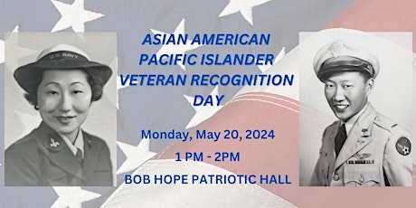 Asian American Pacific Islander Veteran Recognition Day