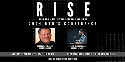 Image principale de RISE Men's Conference | LEVÁNTATE Conferencia de Hombres