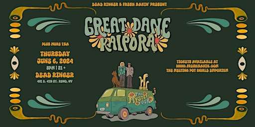 Primaire afbeelding van The Mystery Tour ft Great Dane & Kaipora at Dead Ringer