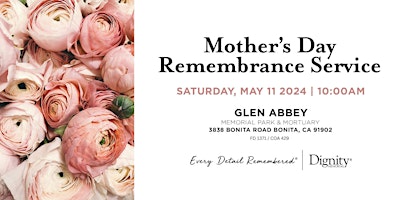 Hauptbild für Mother's Day Remembrance Service