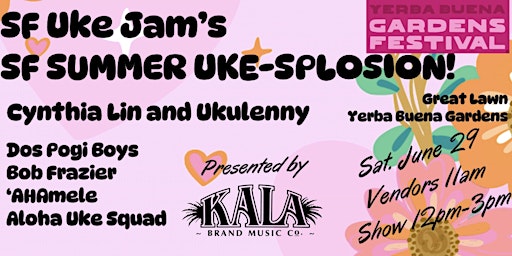 Imagem principal do evento SF Uke Jam's SF Summer Uke-Splosion!