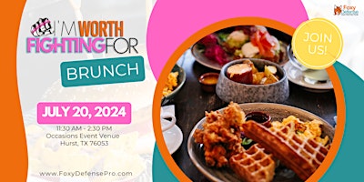 I'm Worth Fighting For Women's Brunch primary image