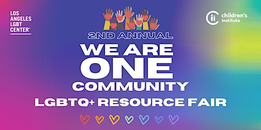 2nd Annual LGBTQ+ Resource Fair primary image